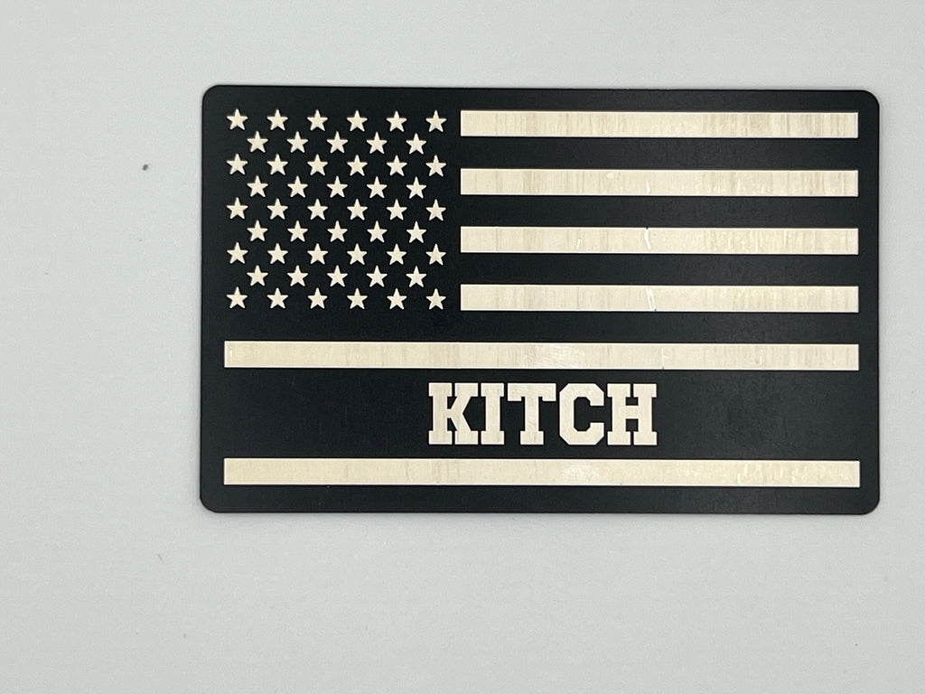 Bulk Metal Miranda Card— 50 pack